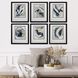 Abstract Collection Green Framed Art
