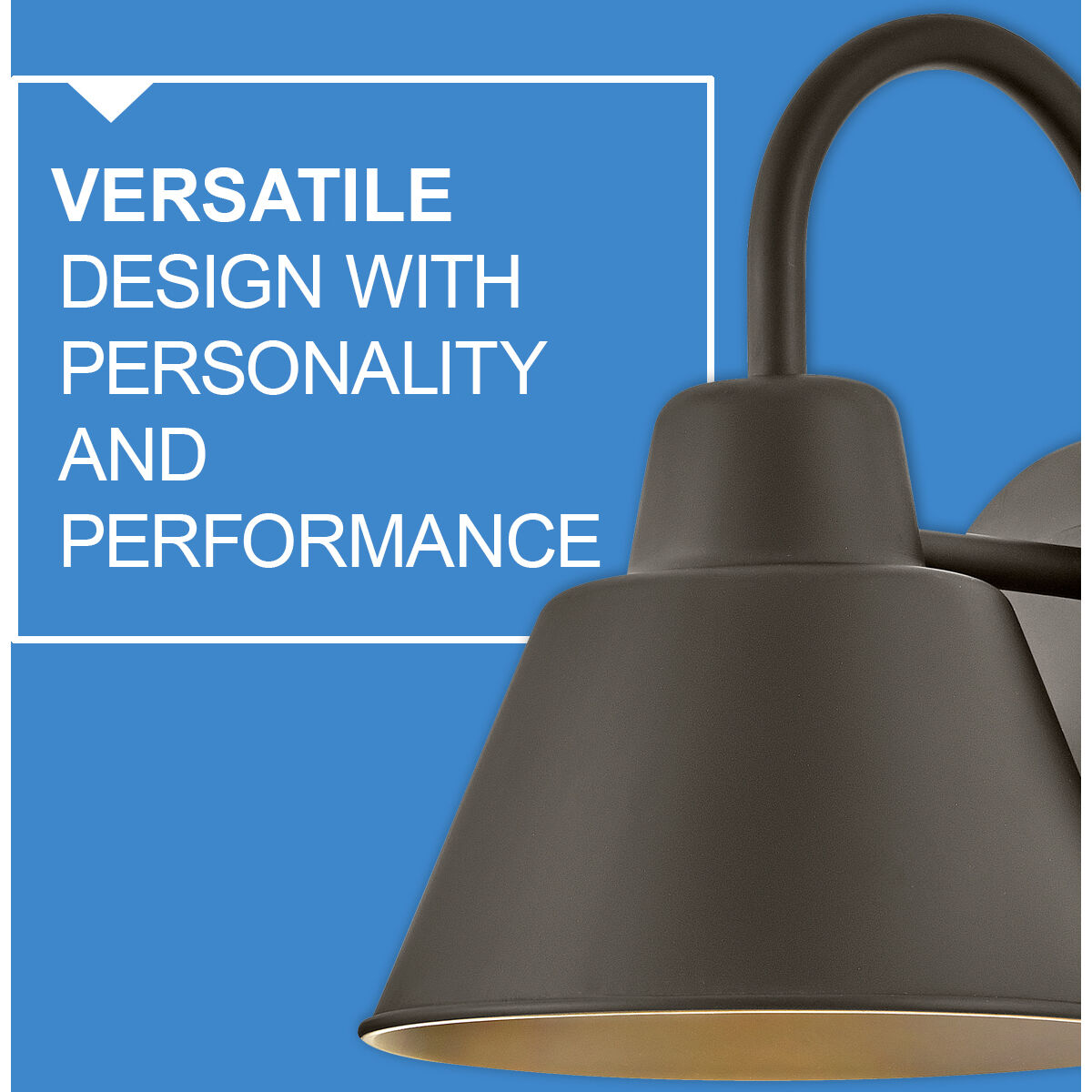 Wes LED 10.5 inch Oil Rubbed Bronze Outdoor Wall Mount, Coastal Elements