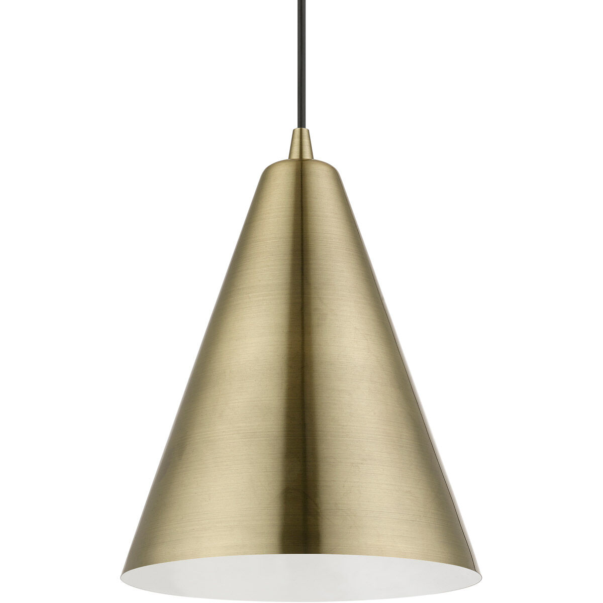 Dulce 1 Light 10 inch Antique Brass Pendant Ceiling Light