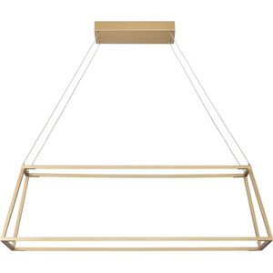 Minimalist Linear Chandelier Ceiling Light