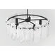 Oldmill 5 Light 25 inch Dark Matte Black Pendant Ceiling Light