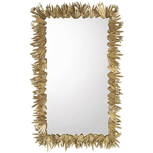 Herba 54 X 33.5 inch Brass Mirror