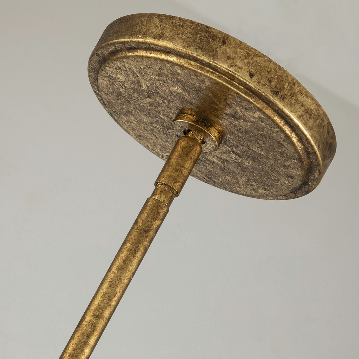 Sawgrass 1 Light 6.26 inch Gold Leaf Mini Pendant Ceiling Light