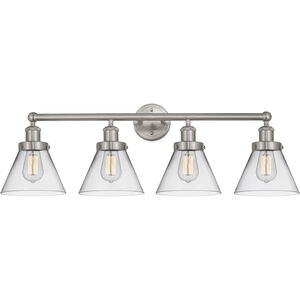 Cone 4 Light 34.75 inch Bathroom Vanity Light