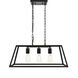 Resolute 3 Light 25 inch Black Pendant Ceiling Light