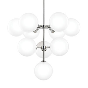 Ashleigh 10 Light 29.75 inch Chandelier