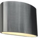 Encore LED Wall Sconce Wall Light in Brushed Chrome