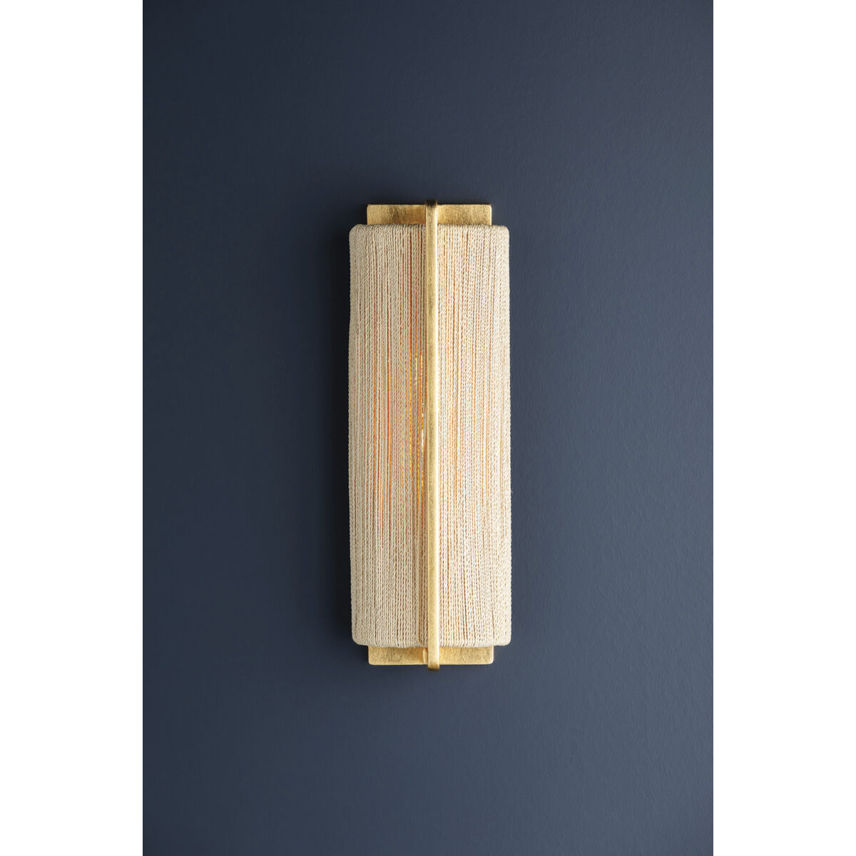 Quebec 1 Light 5.75 inch Gold Leaf Wall Sconce Wall Light