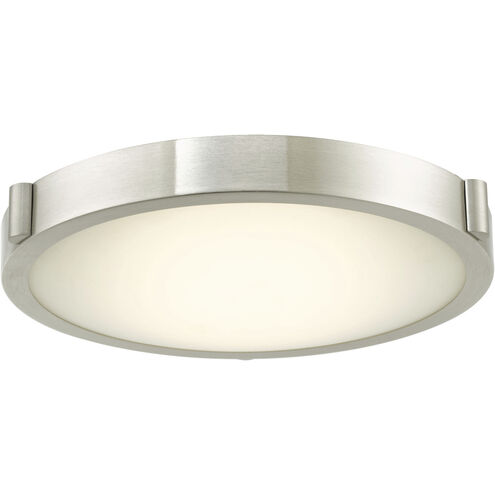 Halo LED 10.85 inch Brushed Nickel Flush Mount Ceiling Light