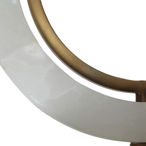 Janelle 26.5 inch Antique Brass Table Lamp Portable Light