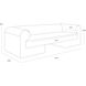 Ionic Meg Ash Sofa