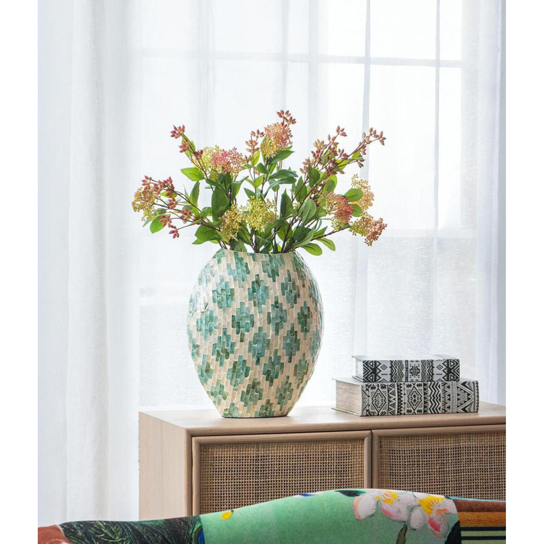 Diamond 17.7 X 7.1 inch Vase