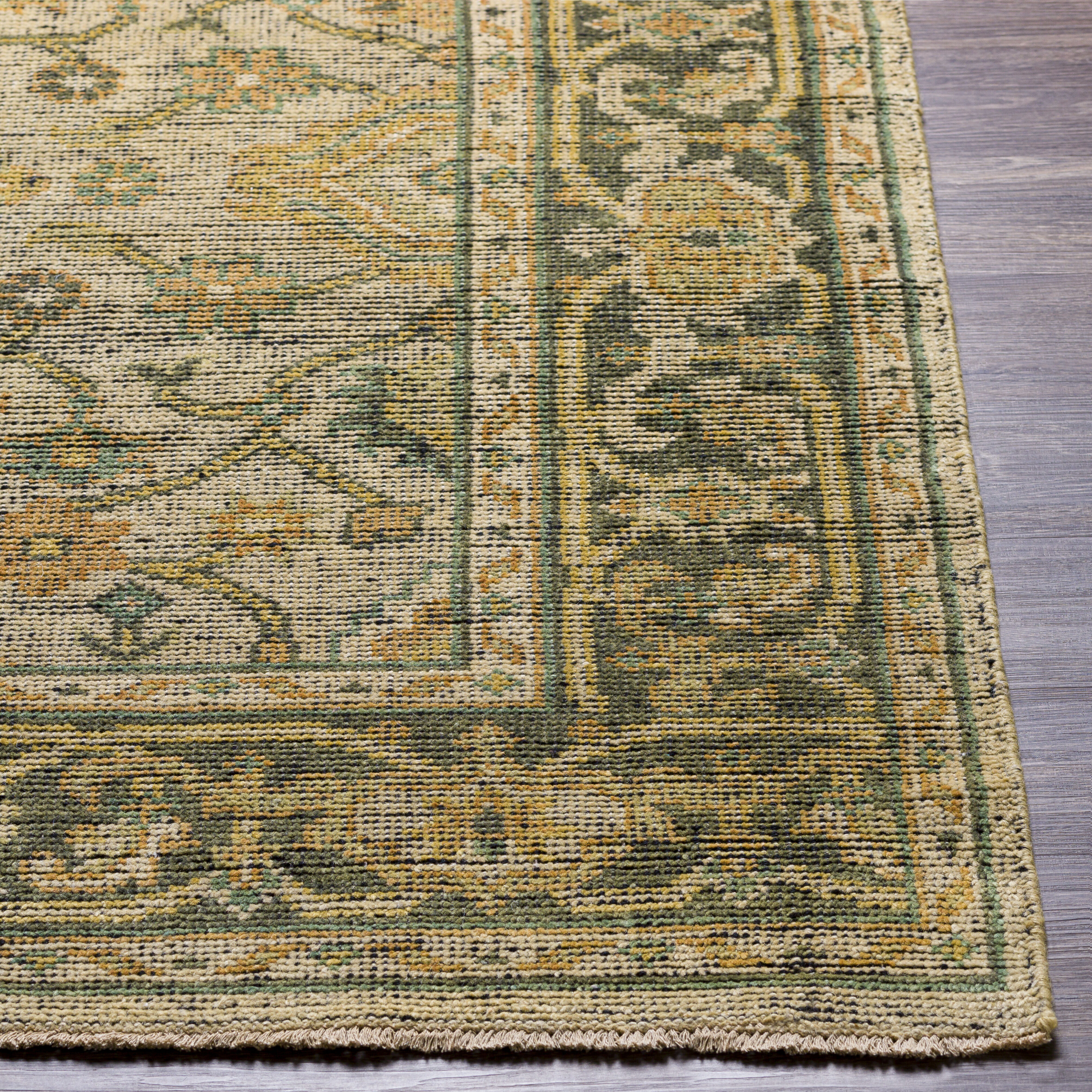 Reign 108 X 72 inch Tan Rug in 6 X 9, Rectangle