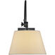 Ashby 26.5 inch 60 watt Oil Rubbed Bronze Swing-Arm Wall Sconce Wall Light