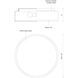 Charlie 2 Light 11.5 inch Black Flush Mount Ceiling Light