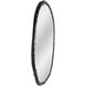 Foundry 50 X 28 inch Black Mirror, Oval