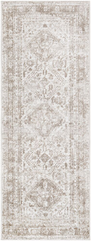 Monte Carlo 87 X 31 inch Cream Rug, Runner