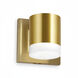 Wilson LED 4.75 inch Aged Brass ADA Wall Sconce Wall Light
