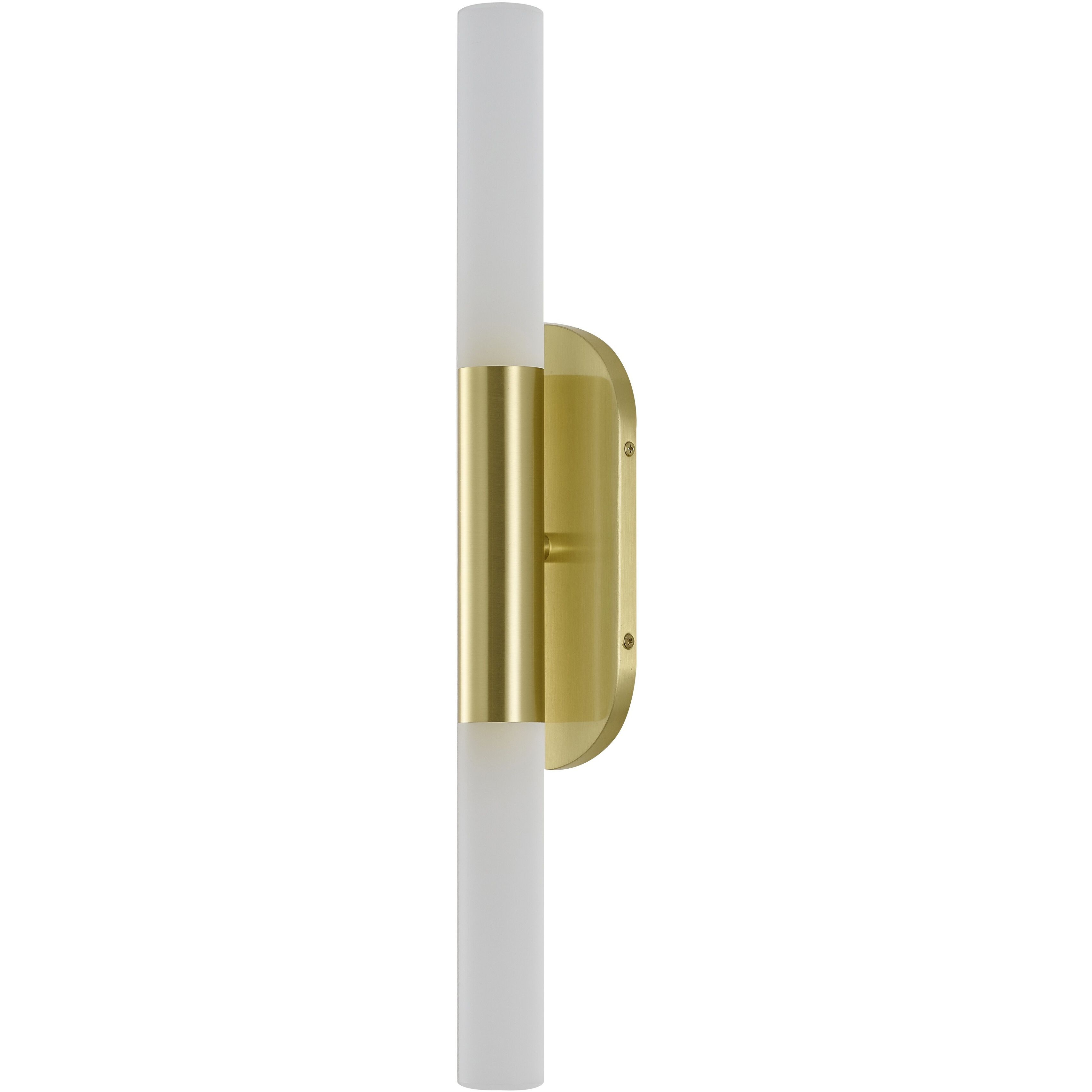 Canada Wall Sconce Wall Light in Satin Brass