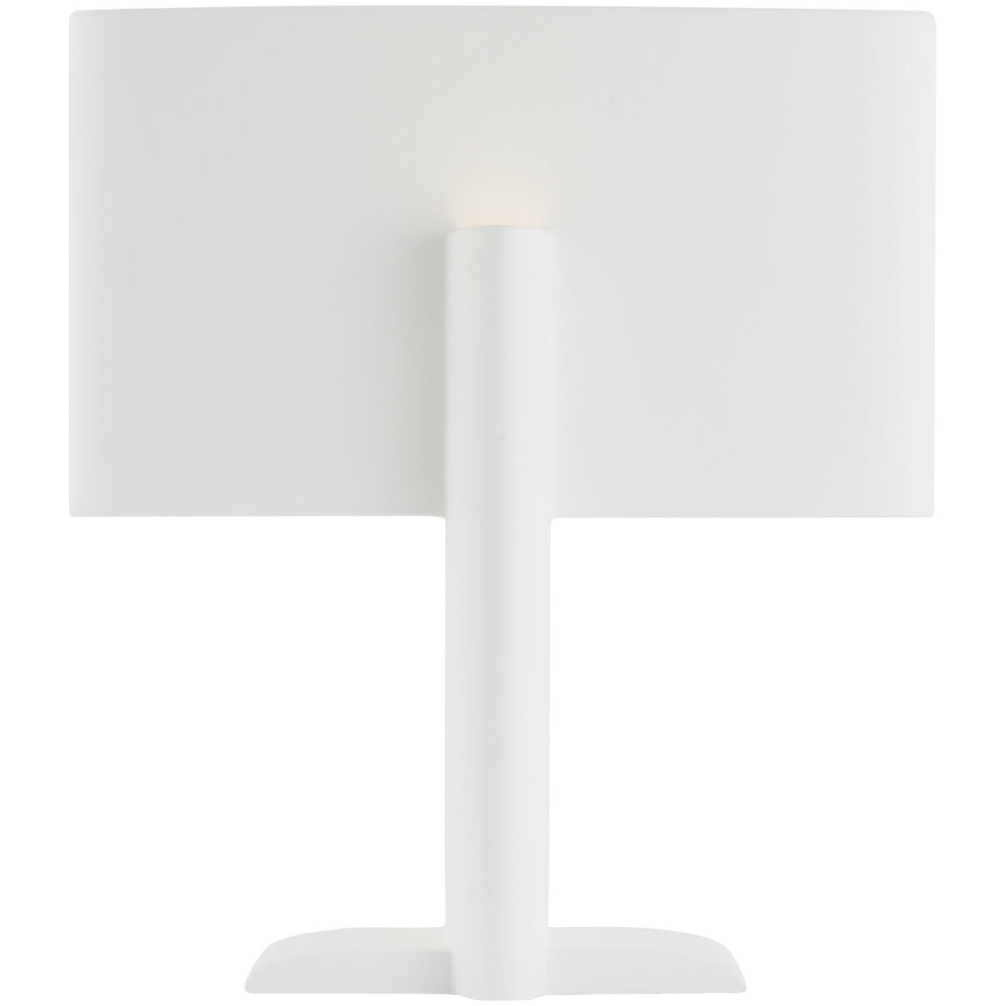 Kelly Wearstler Lotura 16.75 inch 15.00 watt Museum White Intersecting Table Lamp Portable Light