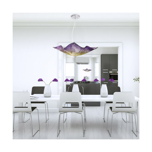 Passionate 3 Light 19 inch Chrome Pendant Ceiling Light, Private Events