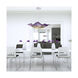 Passionate 3 Light 19 inch Chrome Pendant Ceiling Light, Private Events