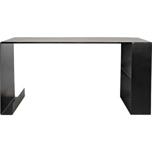 Noir 60 X 28 inch Matte Black Desk