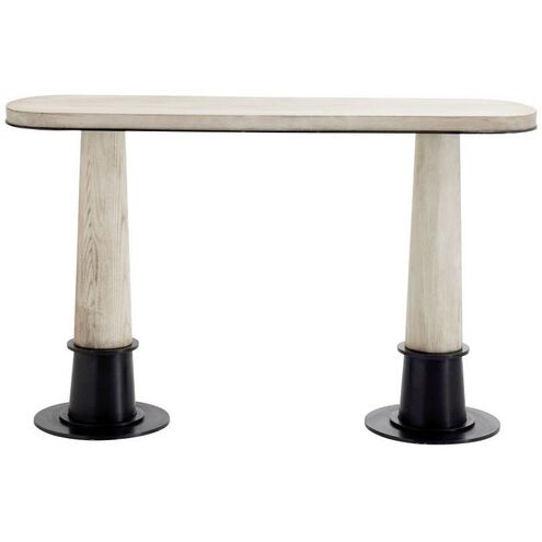 Kamile Smoke Console Table