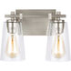 Sean Lavin Mercer 2 Light 12.5 inch Satin Nickel Vanity Light Wall Light