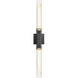 Petra LED 36 inch Sand Black Indoor-Outdoor Wall Light