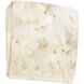 Alabaster Rocks Wall Sconce Wall Light in Incandescent