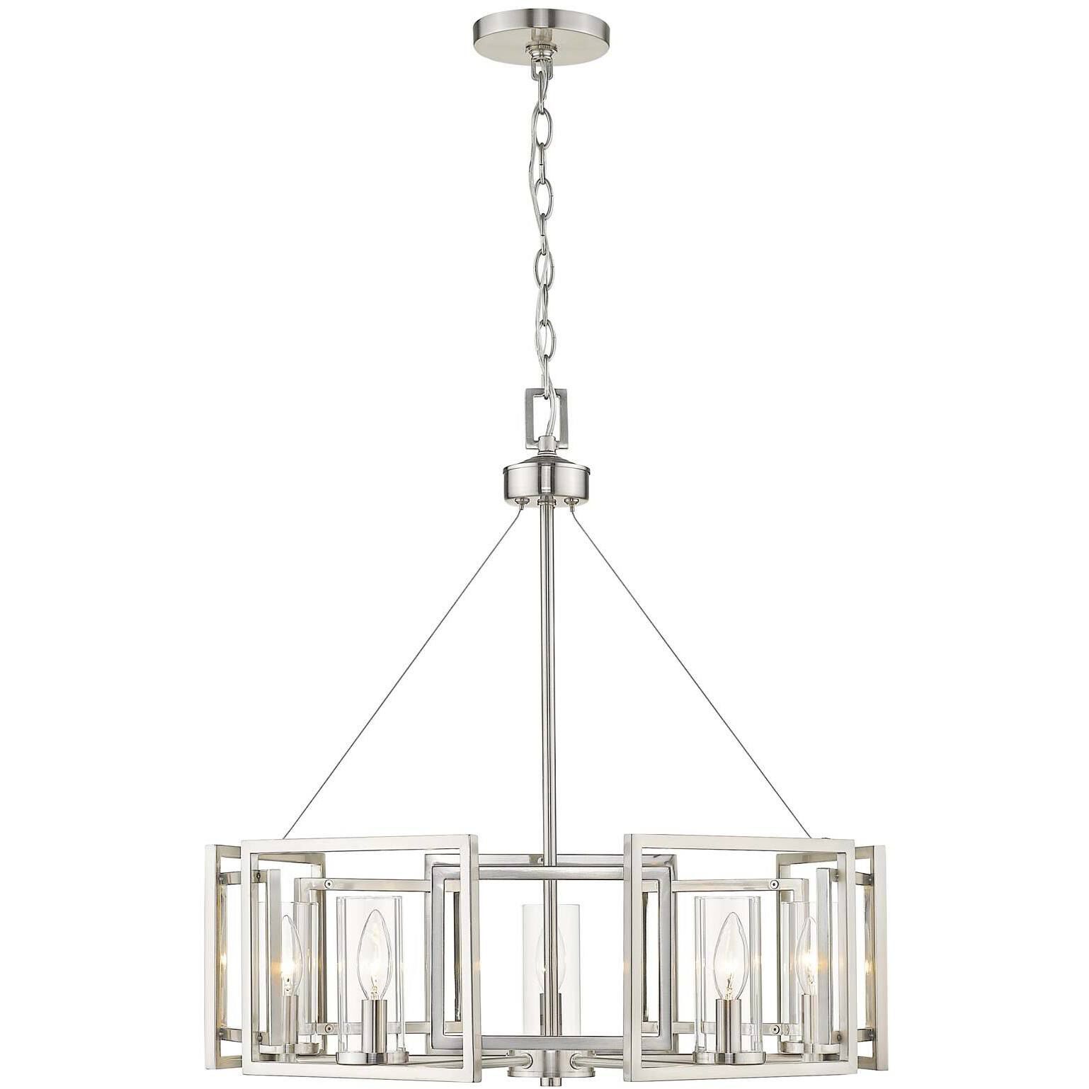 Marco 5 Light 24.5 inch Pewter Chandelier Ceiling Light