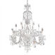 Sterling 12 Light 29 inch Polished Silver Chandelier Ceiling Light in Heritage
