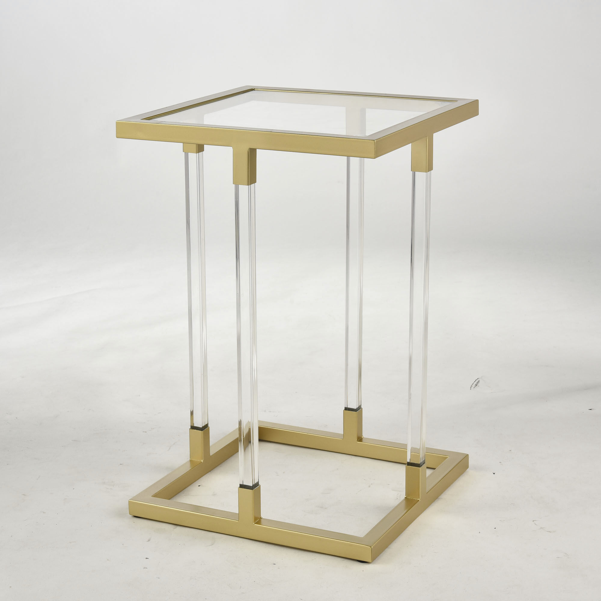 Halcyon 23.5 X 15.75 inch Gold Accent Table