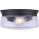 Madison 2 Light 12 inch Oil Rubbed Bronze Flush Mount Ceiling Light
