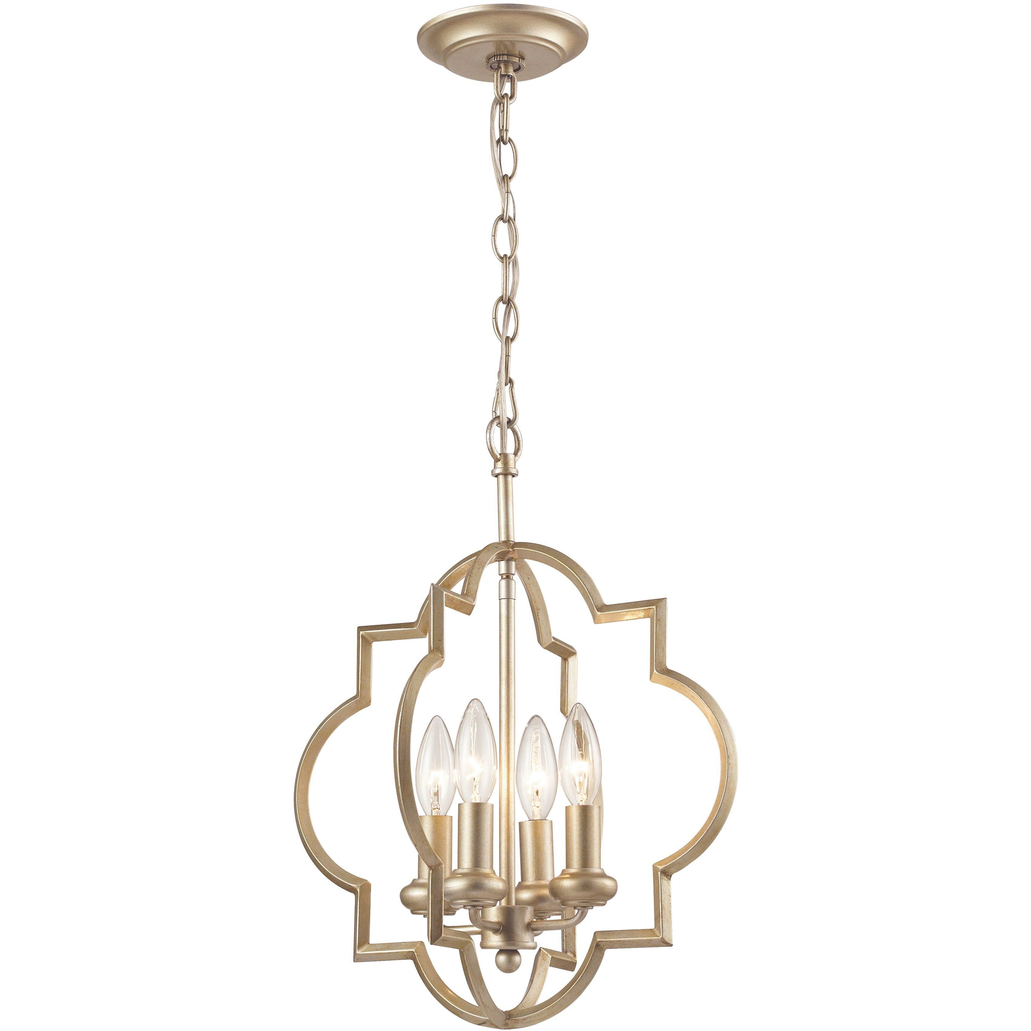 Chandette 4 Light 14.00 inch Chandelier