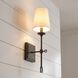 Lorainne 1 Light 4.75 inch Oxidized Black Wall Sconce Wall Light