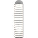 Lighthouse LED 6 inch Textured Gray ADA Sconce Wall Light