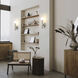 Stari Wall Sconce Wall Light in Brushed Nickel