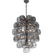 Perriand 40 Light 30 inch Brushed Graphite Chandelier Ceiling Light