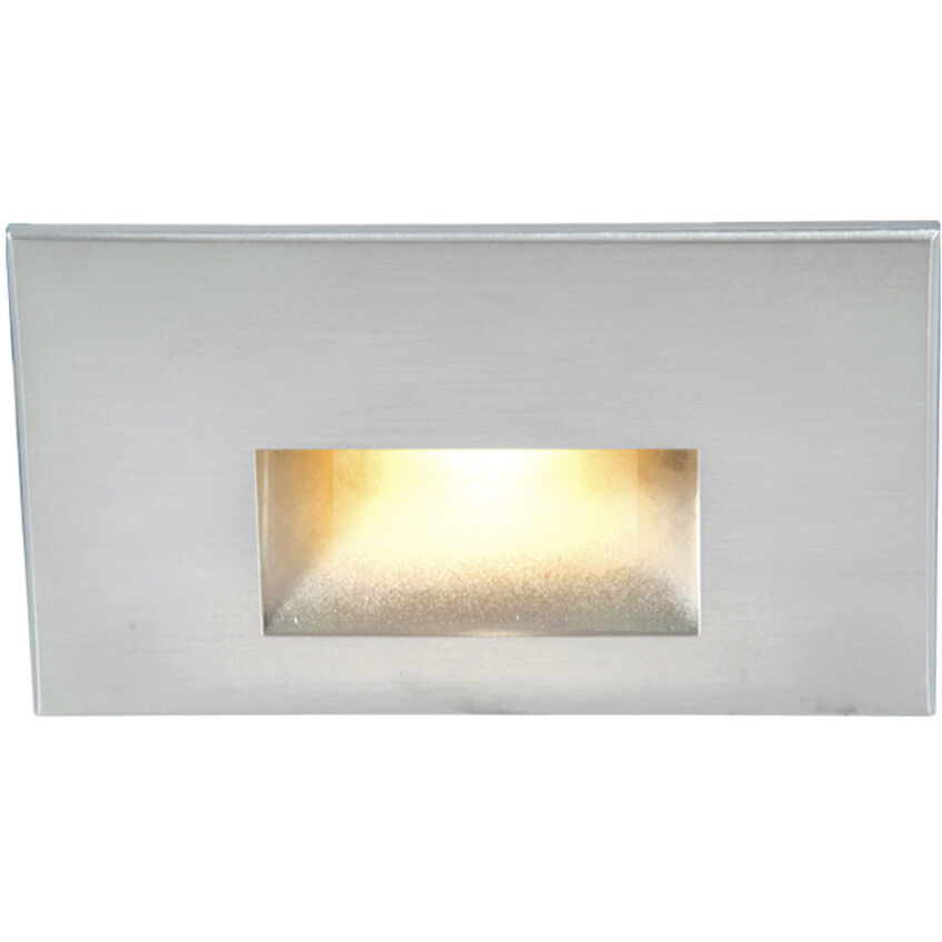 Tyler 12 2 watt Stainless Steel Step and Wall Lighting in Amber, WAC Landscape