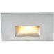 Tyler 12 2 watt Stainless Steel Step and Wall Lighting in Amber, WAC Landscape
