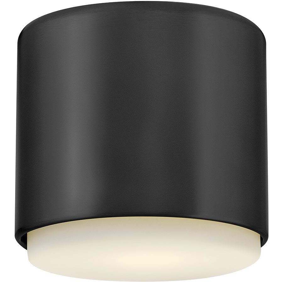 Cedric 1 Light 5.25 inch Black Flush Mount Ceiling Light