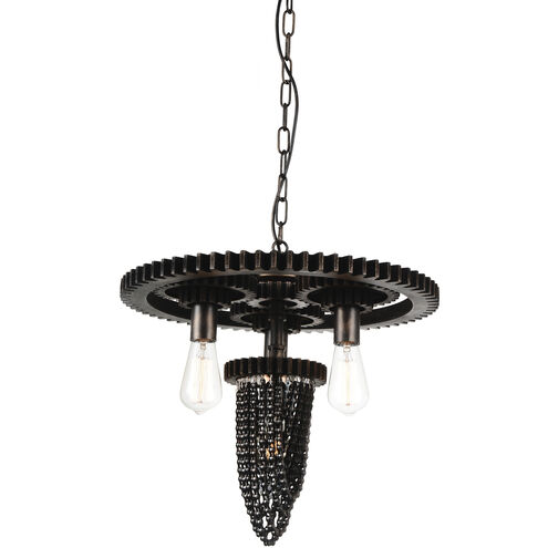 Union 4 Light 20 inch Grey Down Chandelier Ceiling Light