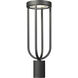 Leland LED 21 inch Sand Black Outdoor Post Mount Fixture