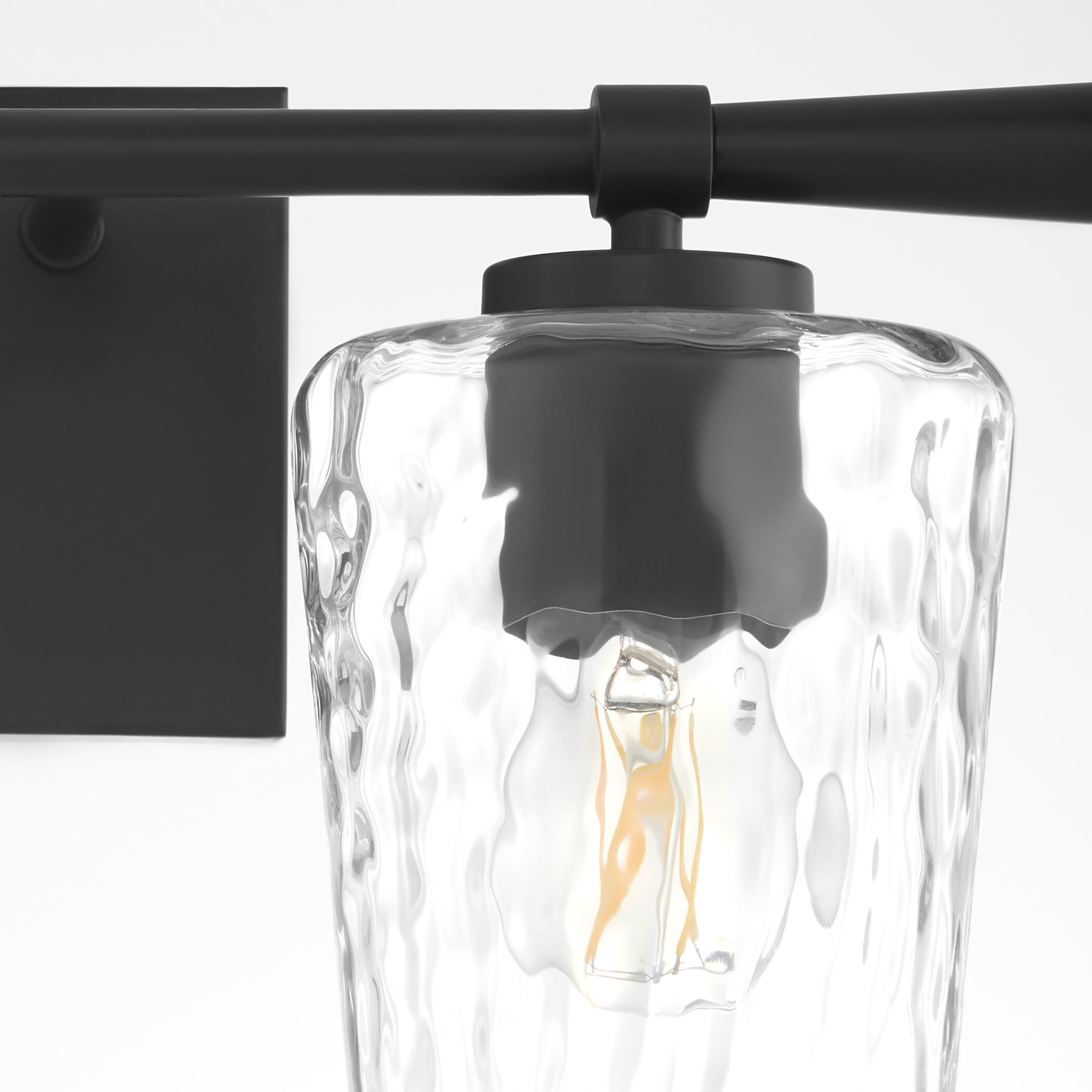 Goodwin 2 Light 19.13 inch Matte Black Vanity Light Wall Light