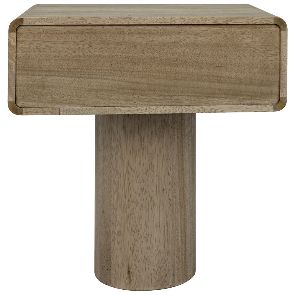 Langford 26 X 25 inch Washed Walnut Side Table