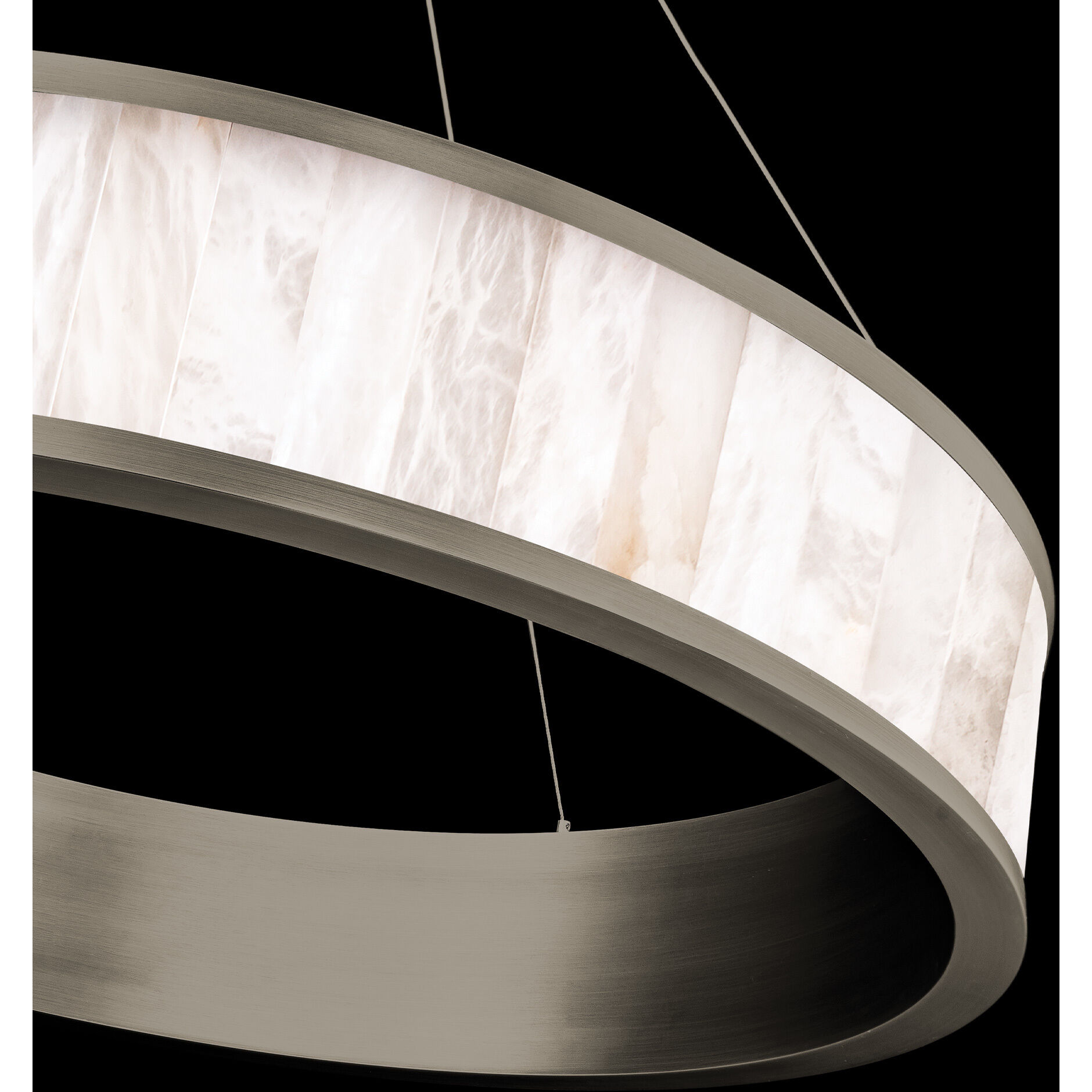 Coliseo LED 11 inch Antique Nickel Chandelier Ceiling Light