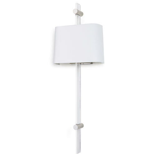 Taurus 2 Light 12 inch Polished Nickel Wall Sconce Wall Light