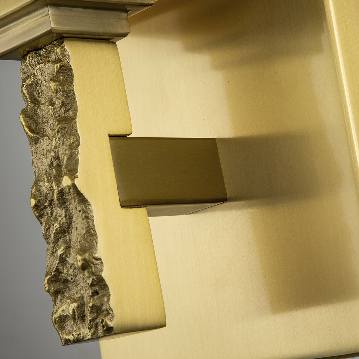 Jack 1 Light 5 inch Aged Brass Bath Bar Wall Light